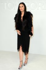 DEMI MOORE at Tom Ford Fashion Show in Los Angeles 02/07/2020