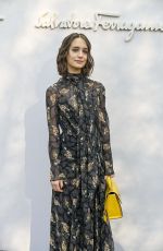 DENISE TANTUCCI at Salvatore Ferragamo Fashion Show at MFW in Milan 02/22/2020