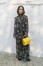 DENISE TANTUCCI at Salvatore Ferragamo Fashion Show at MFW in Milan 02/22/2020