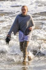 DIANE KRUGER and KIERNAN SHIPKA on the Set of Swimming with Sharks in Malibu 02/26/2020