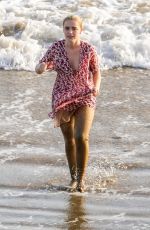 DIANE KRUGER and KIERNAN SHIPKA on the Set of Swimming with Sharks in Malibu 02/26/2020