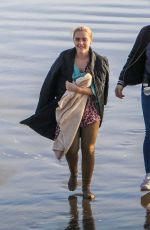 DIANE KRUGER and KIERNAN SHIPKA on the Set of Swimming with Sharks in Malibu 02/26/2020