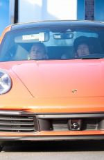 DIANE KRUGER and Norman Reedus Driving Out in Beverly Hills 02/27/2020