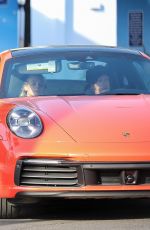 DIANE KRUGER and Norman Reedus Driving Out in Beverly Hills 02/27/2020