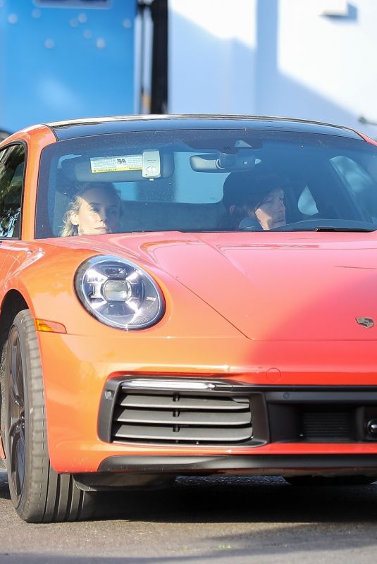 DIANE KRUGER and Norman Reedus Driving Out in Beverly Hills 02/27/2020