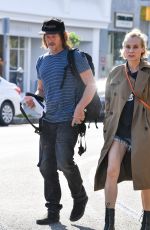 DIANE KRUGER and Norman Reedus Out in Los Angeles 02/24/2020