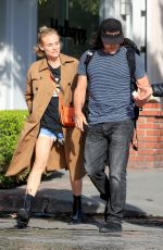 DIANE KRUGER and Norman Reedus Out in Los Angeles 02/24/2020