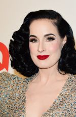 DITA VON TEESE at Elton John Aids Foundation Oscar Viewing Party in West Hollywood 02/09/2020