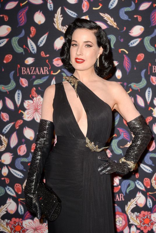 DITA VON TEESE at Harper