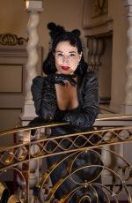 DITA VON TEESE Promote Her New Tour Glamonatrix at Palladium Theatre in London 01/31/2020