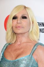 DONATELLA VERSACE at Elton John Aids Foundation Oscar Viewing Party in West Hollywood 02/09/2020
