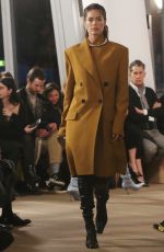 DOUTZEN KROES at Proenza Schouler Runway Show at New York Fashion Week 02/10/2020