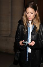 DOUTZEN KROES Leaves Isabel Marant Fashion Show in Paris 02/27/2020