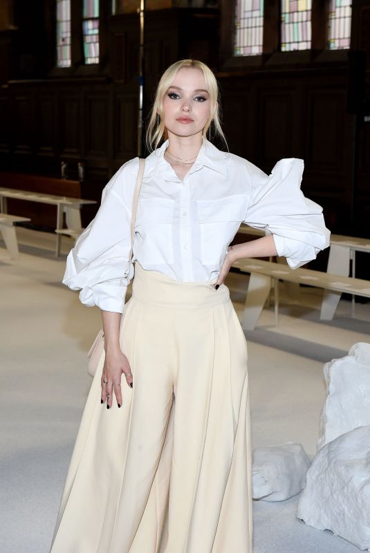 DOVE CAMERON at Adeam Fashion Show in New York 02/10/2020