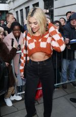 DUA LIPA Arrives at BBC Studios in London 02/01/2020