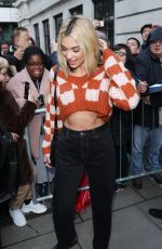 DUA LIPA Arrives at BBC Studios in London 02/01/2020