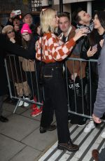 DUA LIPA Arrives at BBC Studios in London 02/01/2020