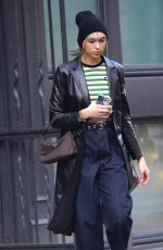 DUA LIPA Leaves Her Apartment in New York 02/19/2020