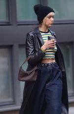 DUA LIPA Leaves Her Apartment in New York 02/19/2020