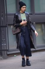 DUA LIPA Leaves Her Apartment in New York 02/19/2020