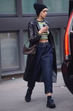 DUA LIPA Leaves Her Apartment in New York 02/19/2020