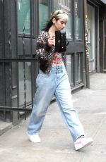 DUA LIPA Leaves Hher Apartment in New York 02/20/2020