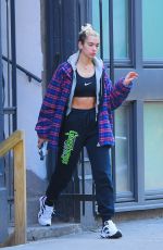 DUA LIPA Out in New York 02/21/2020