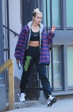 DUA LIPA Out in New York 02/21/2020