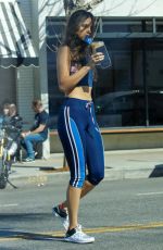 EIZA GONZALEZ in Tights Out in Los Angeles 02/05/2020
