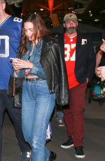 EIZA GONZALEZ, Jeremy Renne and Jon Hamm Leaves Super Bowl 2020 in Miami 02/03/2020