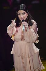 ELETTRA LAMBORGHINI at 2020 Sanremo Music Festival, February 2020