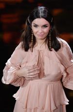 ELETTRA LAMBORGHINI at 2020 Sanremo Music Festival, February 2020