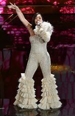 ELETTRA LAMBORGHINI at 2020 Sanremo Music Festival, February 2020