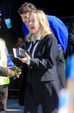 ELISABETH MOSS Arrives at Film Independent Spirit Awards in Santa Monica 02/08/2020