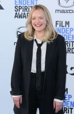 ELISABETH MOSS at 2020 Film Independent Spirit Awards in Santa Monica 02/08/2020