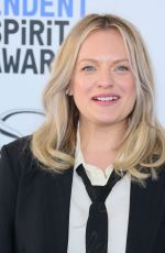 ELISABETH MOSS at 2020 Film Independent Spirit Awards in Santa Monica 02/08/2020