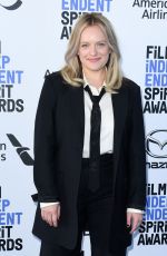 ELISABETH MOSS at 2020 Film Independent Spirit Awards in Santa Monica 02/08/2020