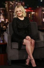 ELISABETH MOSS at Jimmy Kimmel Live! in Los Angeles 02/25/2020