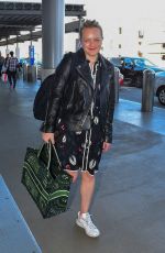ELISABETH MOSS at Los Angeles International Airport 02/14/2020