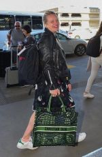 ELISABETH MOSS at Los Angeles International Airport 02/14/2020