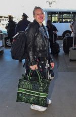 ELISABETH MOSS at Los Angeles International Airport 02/14/2020