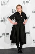 ELISABETH MOSS at The Invisible Man Photocall in Madrid 02/19/2020