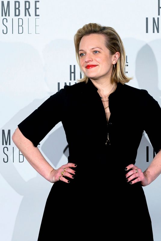 ELISABETH MOSS at The Invisible Man Photocall in Madrid 02/19/2020