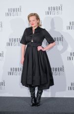 ELISABETH MOSS at The Invisible Man Photocall in Madrid 02/19/2020