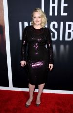 ELISABETH MOSS at The Invisible Man Premiere in Hollywood 02/24/2020