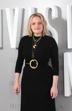 ELISABETH MOSS at The Invisible Man Premiere in London 02/18/2020