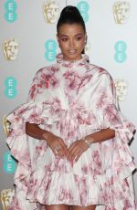 ELLA BALINSKA at EE British Academy Film Awards 2020 in London 02/01/2020