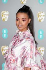 ELLA BALINSKA at EE British Academy Film Awards 2020 in London 02/01/2020