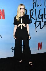 ELLE FANNING at All the Bright Places Special Screening in Hollywood 02/24/2020