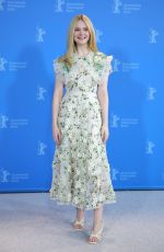 ELLE FANNING at The Roads Not Taken Photocall 02/26/2020